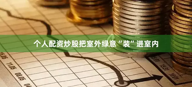 个人配资炒股把室外绿意“装”进室内